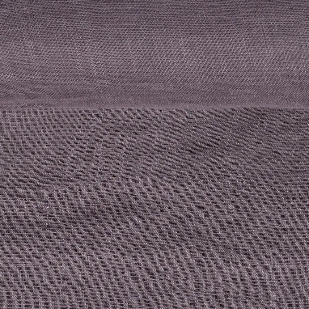 Lněná látka lila 200 g/m²