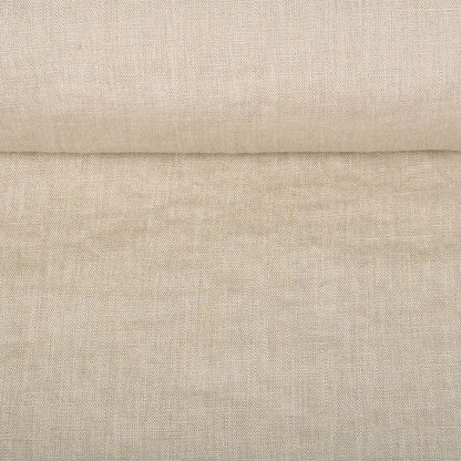 Lněná látka béžová 200 g/m²
