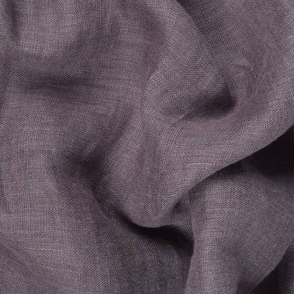 Lněná látka lila 200 g/m²